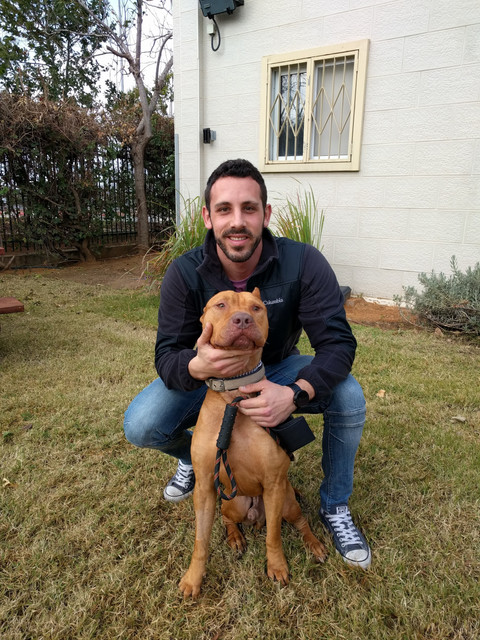 Yair Katz with Bruce